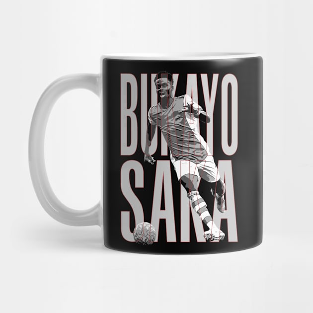 Bukayo Saka by StoneSoccer